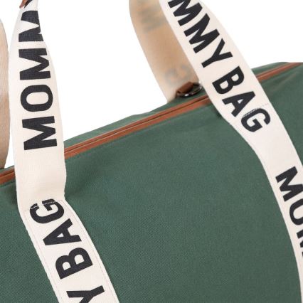 Childhome - Persirengimo krepšys MOMMY BAG žalia