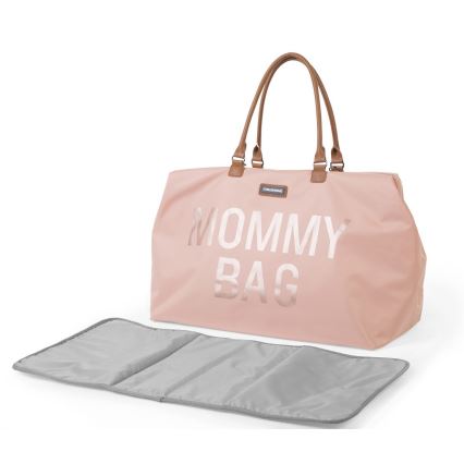 Childhome - Krepšys vystyklams MOMMY BAG rožinis