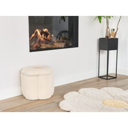 Childhome - Taburetas gėlė diametras 35 cm kreminė