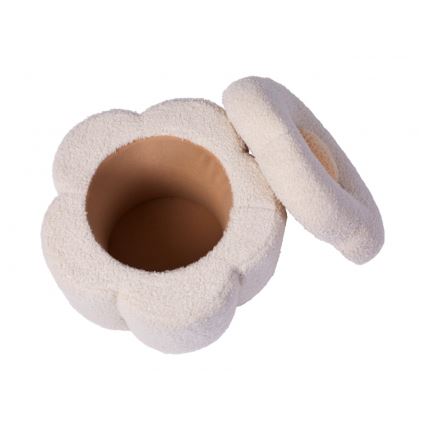 Childhome - Taburetas gėlė diametras 35 cm kreminė