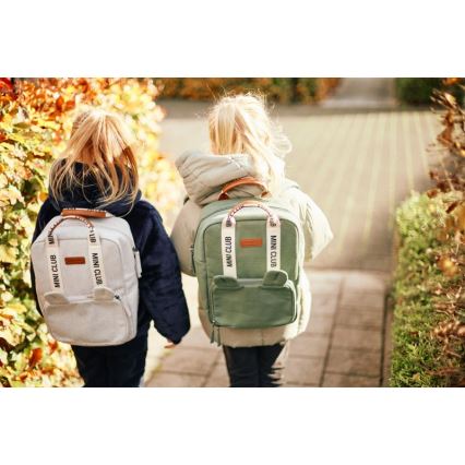 Childhome - Vaikiška kuprinė MINI CLUB žalia