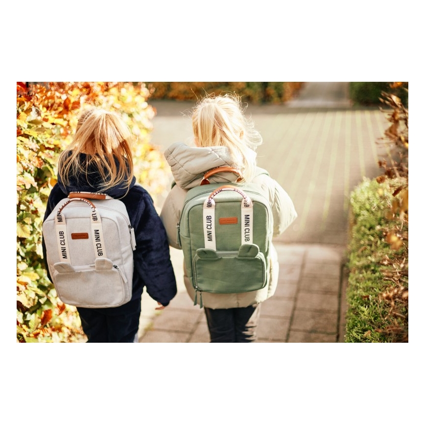 Childhome - Vaikiška kuprinė MINI CLUB žalia