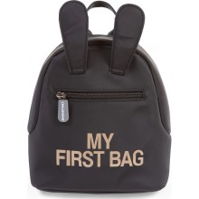 Childhome - Vaikiška kuprinė MY FIRST BAG juoda