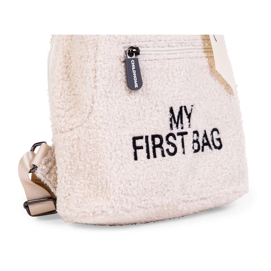 Childhome - Vaikiška kuprinė MY FIRST BAG kreminė