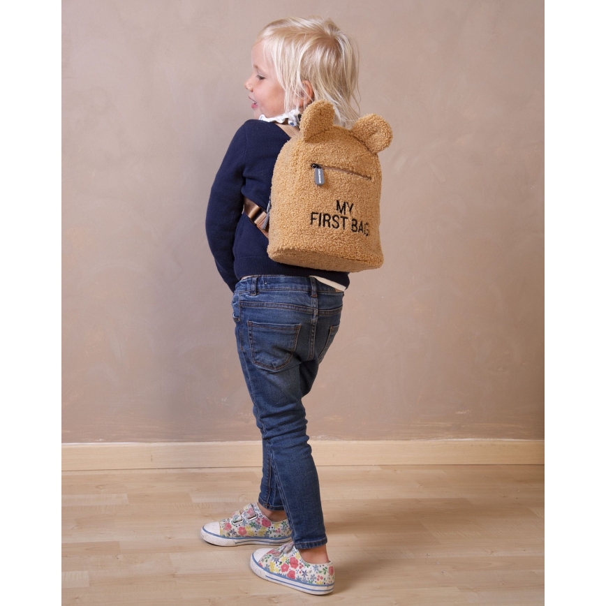 Childhome - Vaikiška kuprinė MY FIRST BAG ruda