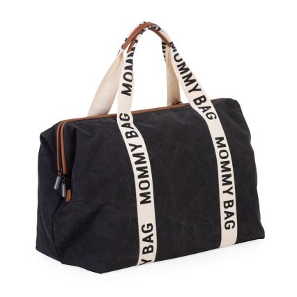 Childhome - Vystymo krepšys MOMMY BAG juoda
