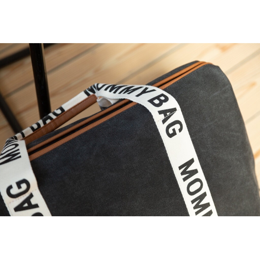 Childhome - Vystymo krepšys MOMMY BAG juoda