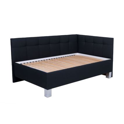 Čiužinys su čiužiniu ir daiktadėže MARIA PETITE 120x200 cm antracito spalvos