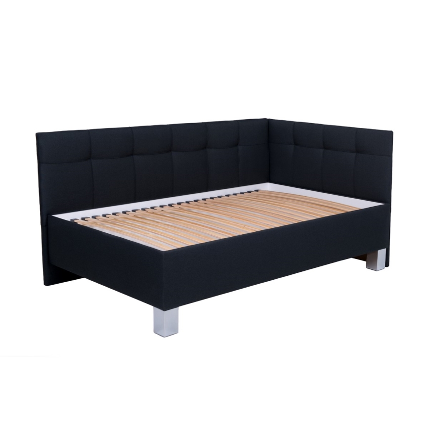 Čiužinys su čiužiniu ir daiktadėže MARIA PETITE 120x200 cm antracito spalvos