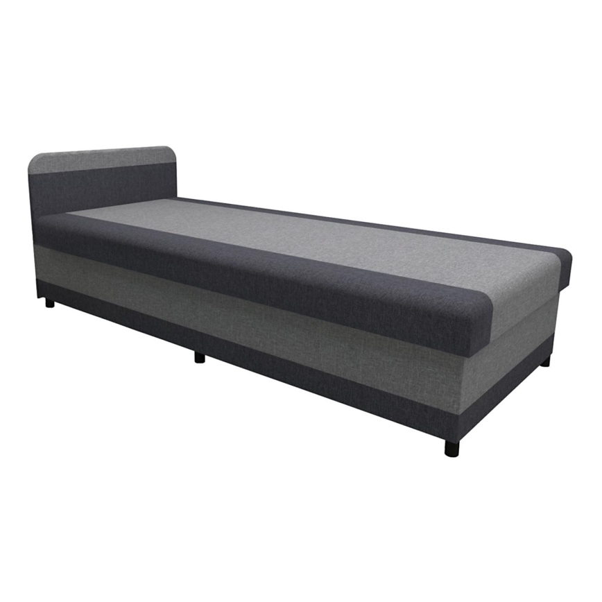Čiužinys su talpa TALI 80x202 pilka/antracito spalva