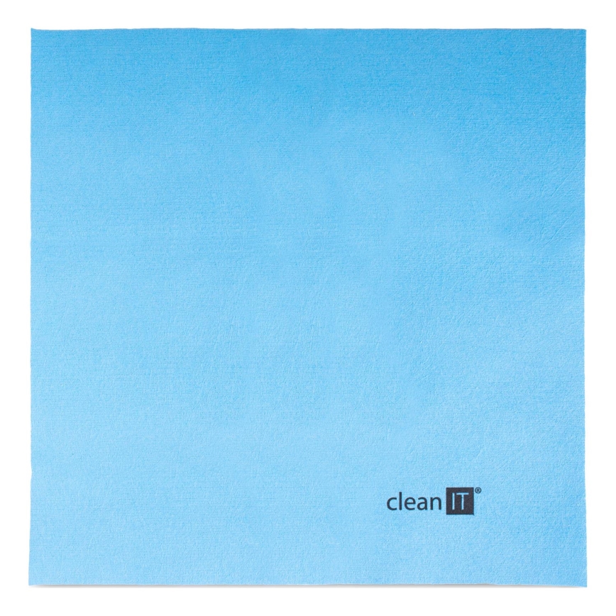 CLEAN IT CL-710 - Mikropluošto valymo šluostė 19x19 cm mėlyna