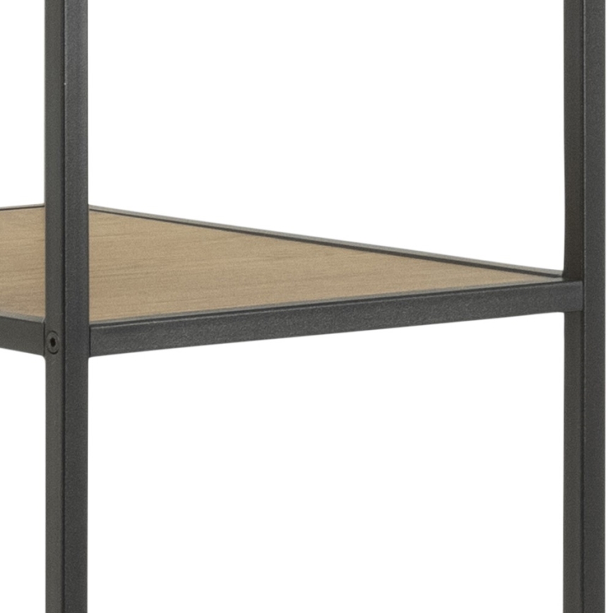 Clothes rack SARON ąžuolas/juoda