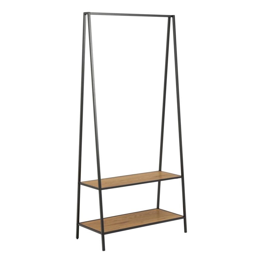 Clothes rack SARON ąžuolas/juoda