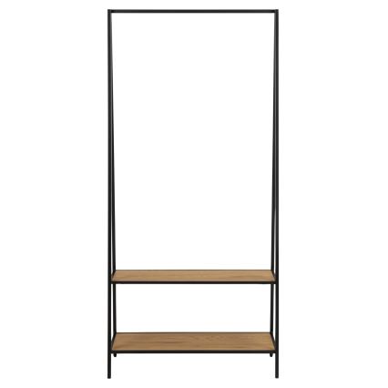 Clothes rack SARON ąžuolas/juoda