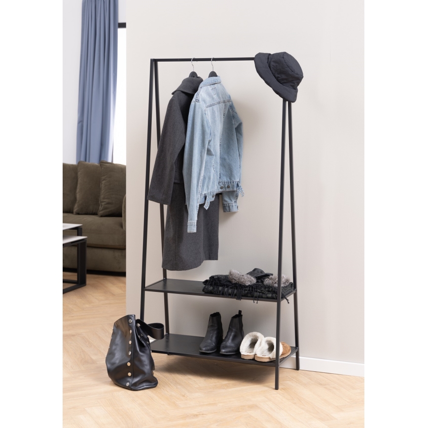 Clothes rack SARON juoda
