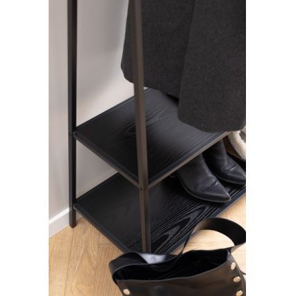 Clothes rack SARON juoda