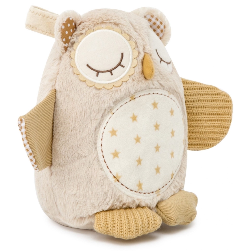 Cloud B - Snuggle buddy su melodija 2xAA pelėda
