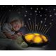 Cloud B - Vaikiškas naktinis šviestuvas su projektoriumi 3xAA vėžlys žalia