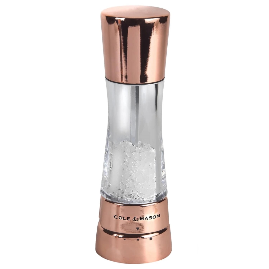 Cole&Mason - Rinkinys druskos ir pipirų malūnėlių DERWENT 2 vnt. 19 cm varis