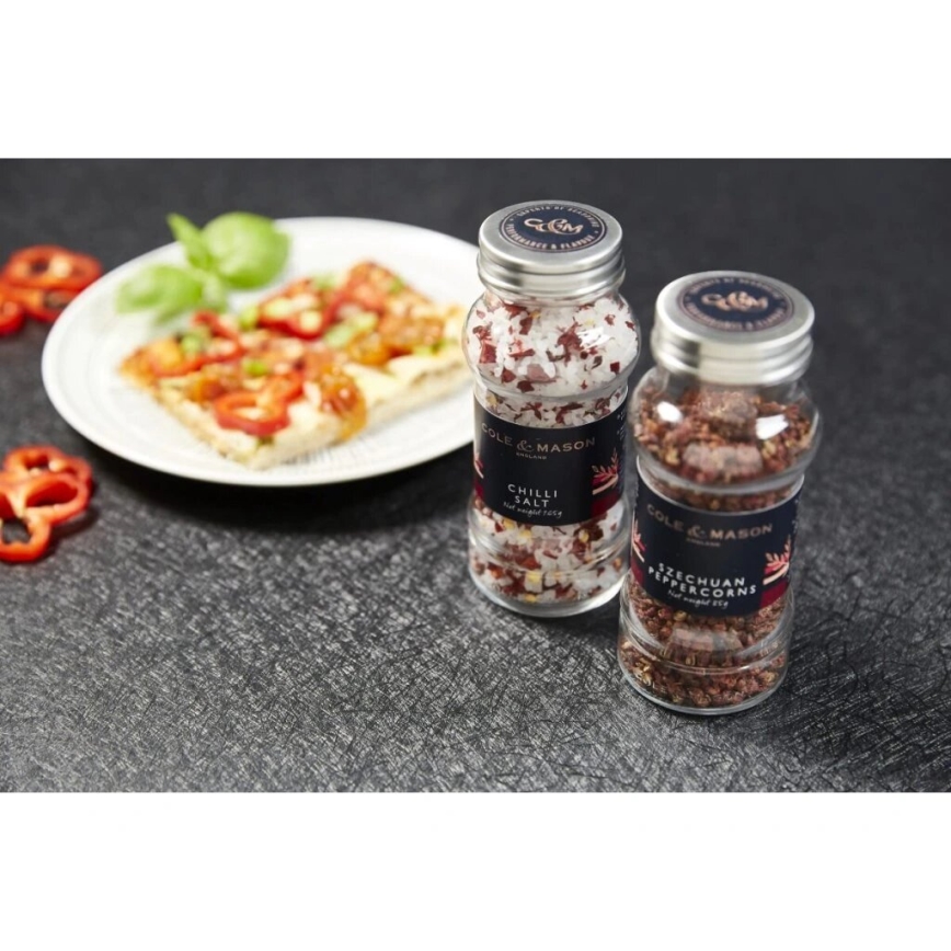 Cole&Mason - Dovanų rinkinys Aromatinis čili druskos ir Sičuano pipirai
