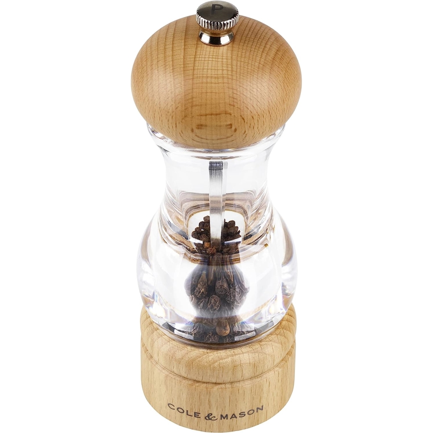 Cole&Mason - Druskos ir pipirų malūnėlių rinkinys BUKAS 2 vnt bukas 16,5 cm