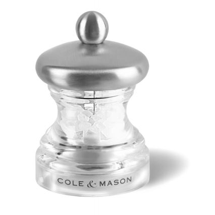 Cole&Mason - Druskos ir pipirų malūnėlių rinkinys BUTTON 2 vnt 6,5 cm