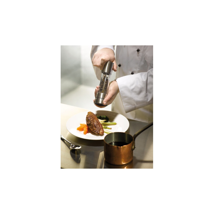 Cole&Mason - Druskos ir pipirų malūnėlių rinkinys DERWENT 2 vnt 19 cm blizgus chromas