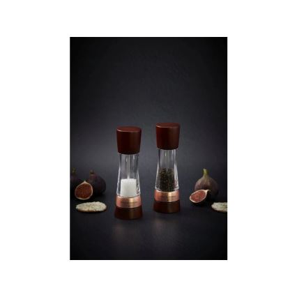 Cole&Mason - Druskos ir pipirų malūnėlių rinkinys DERWENT 2 vnt. 19 cm bukas/ruda