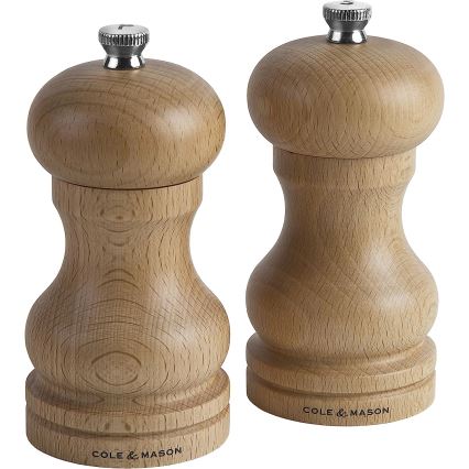 Cole&Mason - Druskos malūnėlis CAPSTAN BEECH bukas 12 cm