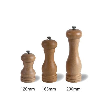 Cole&Mason - Druskos malūnėlis CAPSTAN BEECH bukas 12 cm