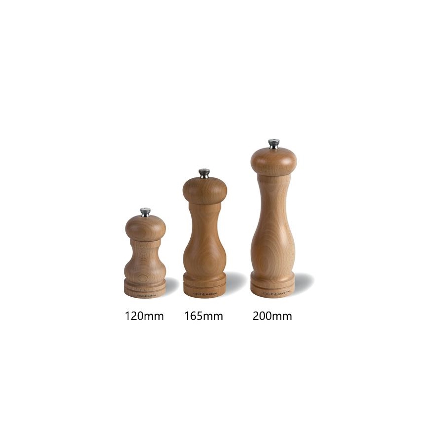 Cole&Mason - Druskos malūnėlis CAPSTAN BEECH bukas 12 cm