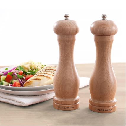 Cole&Mason - Druskos malūnėlis CAPSTAN BEECH bukas 20 cm