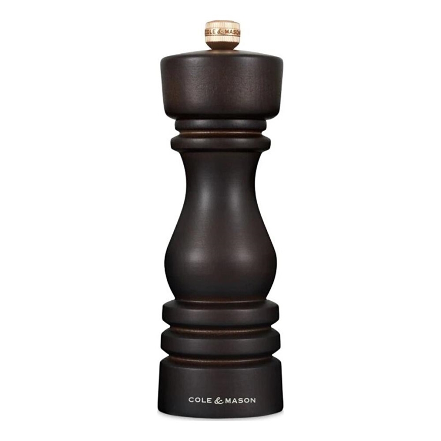 Cole&Mason - Druskos malūnėlis LONDON 18 cm bukas/ruda