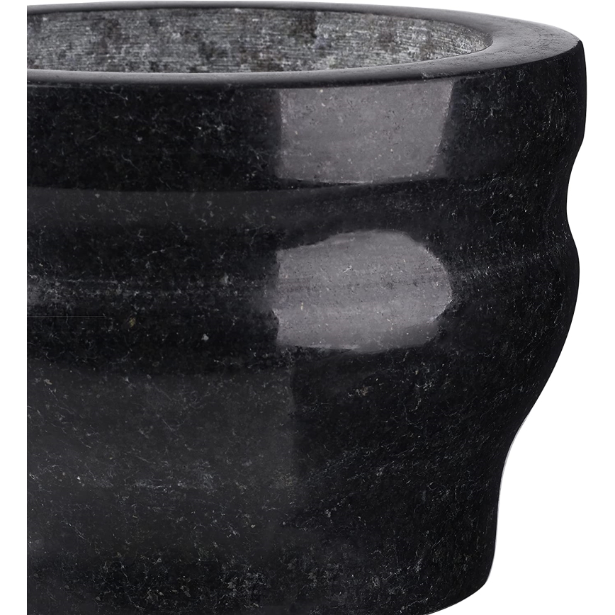 Cole&Mason - Granito skiedinys su grūstuvu GRANITE diametras 18 cm granito/juoda