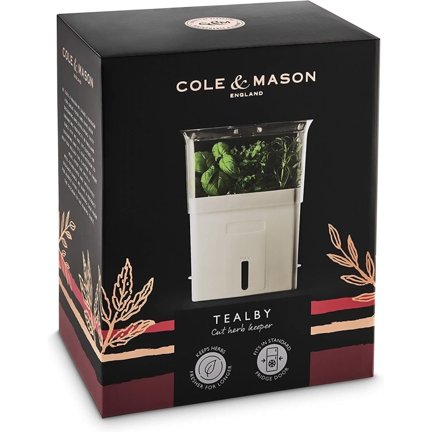 Cole&Mason – Konteineris šviežiai supjaustytoms žolelėms laikyti