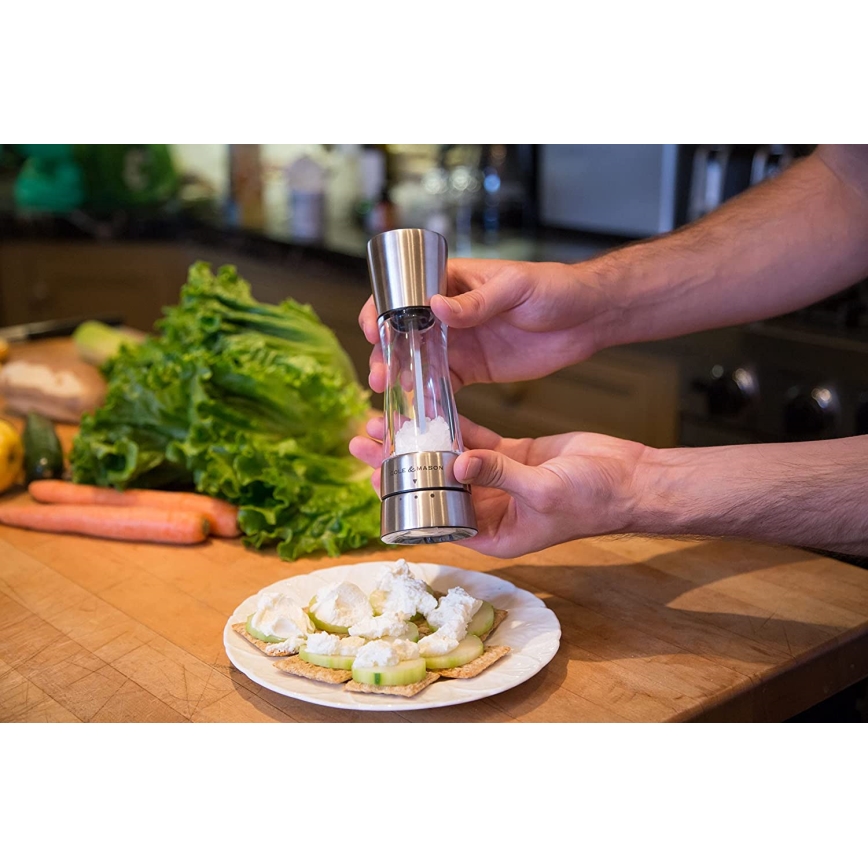 Cole&Mason - Malūnėlis druskai DERWENT 19 cm blizgus chromas