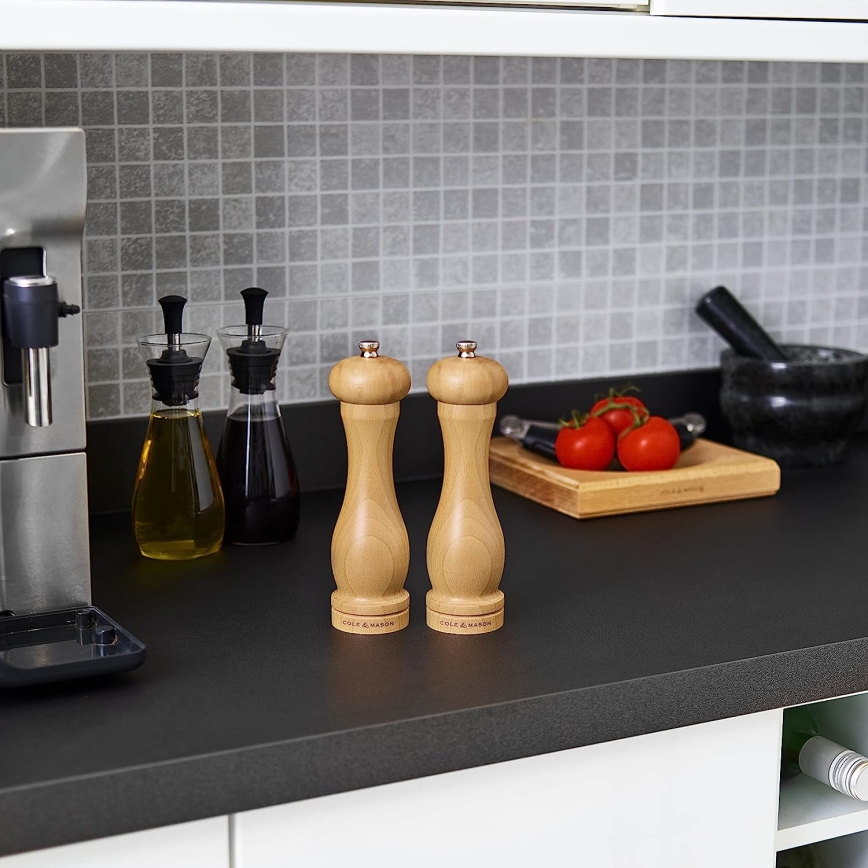 Cole&Mason - Pipirų malūnėlis CAPSTAN BEECH bukas 20 cm
