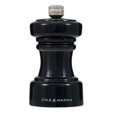 Cole&Mason - Pipirų malūnėlis HOXTON 10,4 cm bukas/blizgi juoda