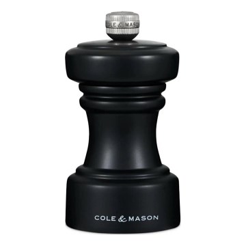 Cole&Mason - Pipirų malūnėlis HOXTON 10,4 cm bukas/matinė juoda
