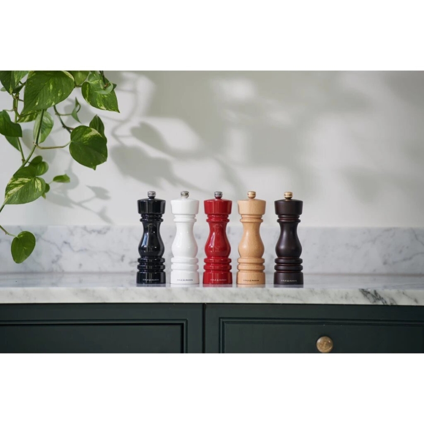 Cole&Mason - Pipirų malūnėlis LONDON 18 cm bukas/juoda