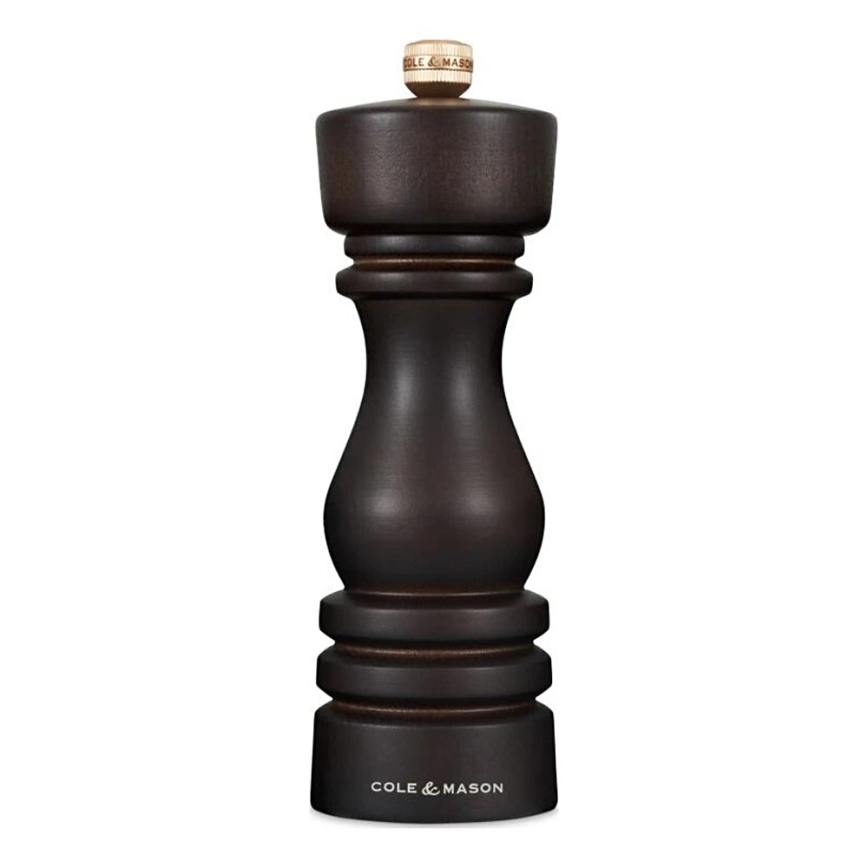 Cole&Mason - Pipirų malūnėlis LONDON 18 cm bukas/ruda