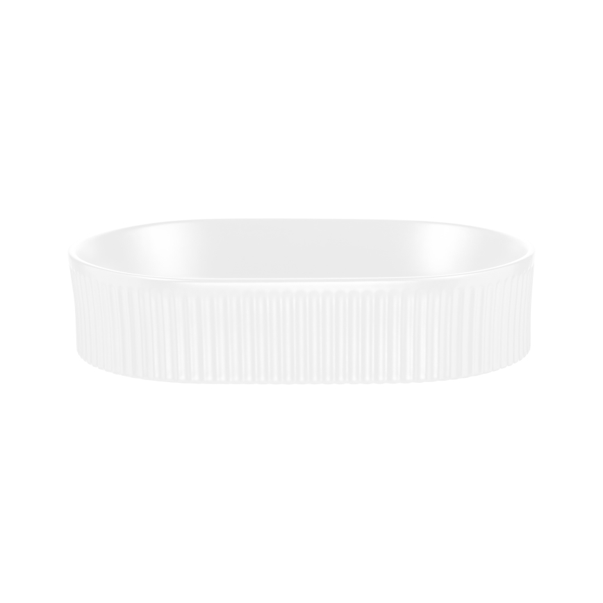COMAD BEYOND 5 BALTAS ( E-6564 ) - Pastatomas praustuvas BEYOND 48x32,5 cm keramika/matinė balta