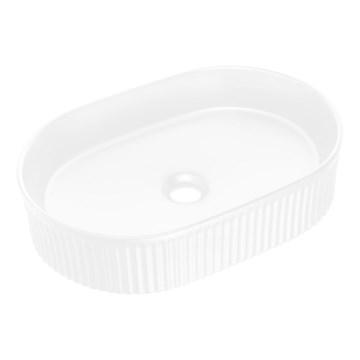 COMAD BEYOND 5 BALTAS ( E-6564 ) - Pastatomas praustuvas BEYOND 48x32,5 cm keramika/matinė balta