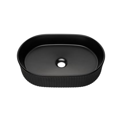 COMAD BEYOND 5 BLACK ( E-6564 ) - Pastatomas praustuvas BEYOND 48x32,5 cm keramika/matinė juoda