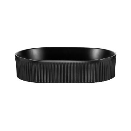 COMAD BEYOND 5 BLACK ( E-6564 ) - Pastatomas praustuvas BEYOND 48x32,5 cm keramika/matinė juoda