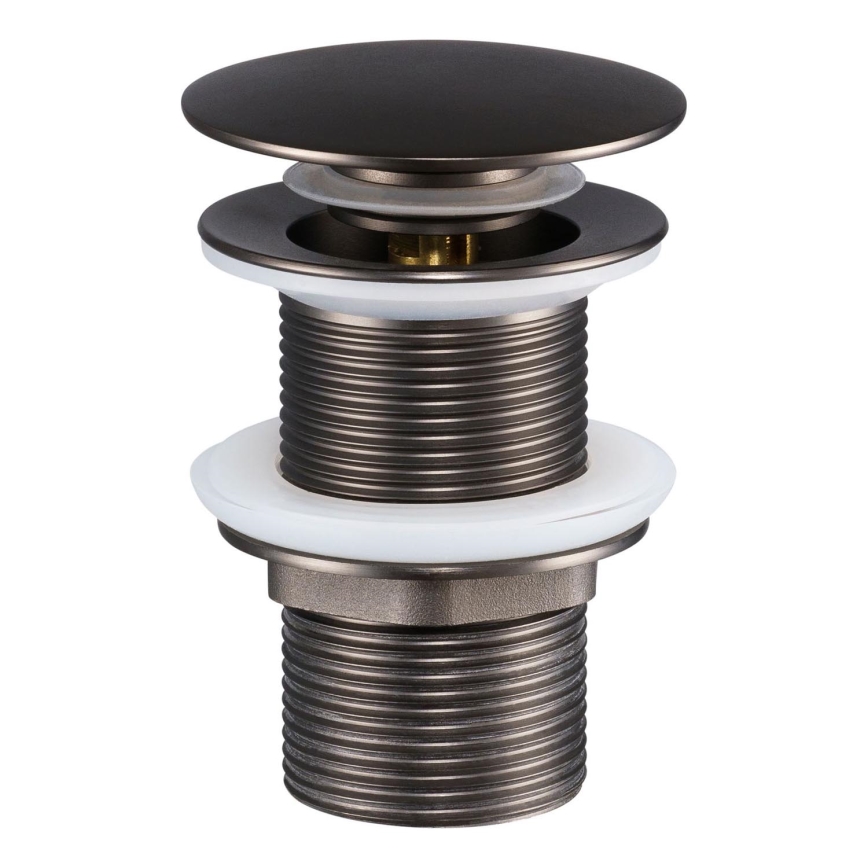 COMAD CLICK-CLACK T201GG-3 - Praustuvo ventilis CLICK-CLACK diametras 7 cm pilka