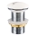 COMAD CLICK-CLACK T201M-W13-3 – Praustuvo ventilis CLICK-CLACK, Ø 7 cm, matinės baltos spalvos
