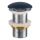 COMAD CLICK-CLACK T201MNB-3 – Praustuvo ventilis CLICK-CLACK, Ø 7 cm, matinės tamsiai mėlynos spalvos
