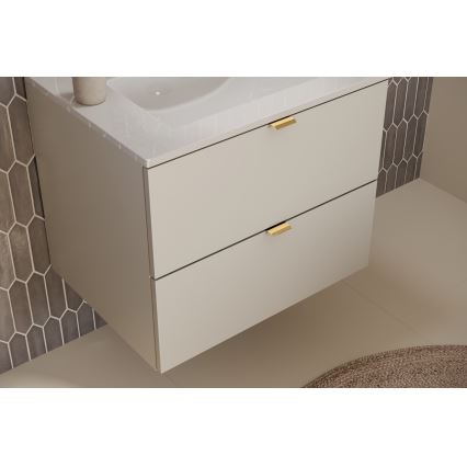 COMAD DALIA CASHMERE 82-60-46-2S - Vonios spintelė po praustuvu DALIA 50 x 60 cm, smėlio spalvos