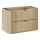 COMAD OVALIA CREMONA 82-80-46-2S - Vonios spintelė po praustuvu OVALIA 52x80 cm ąžuolas cremona